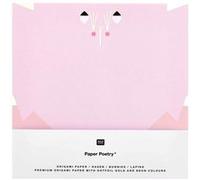 Papier Origami Sakura Rico Design - Lapins - 15 x 15 cm - 30 feuilles Multicolore G