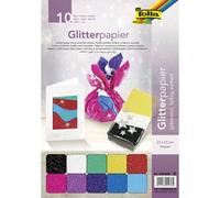 Papier pailleté, 70 g/m2, 230 x 330 mm, assorti