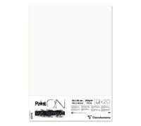 Papier Paint On Blanc 50 X 65 Cm 250 G Sur M² Rame 25 Feuilles