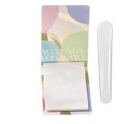 Papier palette 100 feuilles pour mélange de pigments pour ongles gel