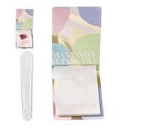 Papier palette 100 feuilles pour mélange de pigments pour ongles gel