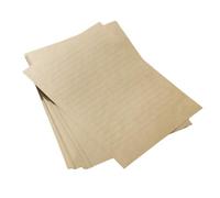 Papier papeterie kraft pour écriture, papeterie lignée, imprimante vintage format lettre, invitation double face, papier antique à l'ancienne (100, A5)