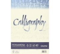 Papier Parchemin Lisse Crème D'album De Calligraphie 50 Feuilles A4 210x297mm 90g/M²