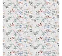 Papier Peindre Adhésif Fleuri Orange Bleu, Jaune Floral, Gris et Vert Feuille Botanique, Autocollant pour Meuble Chambre Salon