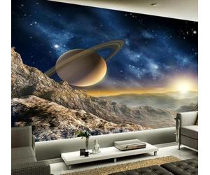 Papier Peint 3D Beauté En Trois Dimensions Espace Univers Paysage | Facile à Installer Cette Décoration Luxueuse Est Idéale Pour un Bureau Salon une Chambre ou Mur Derrière le TV-400cm×280cm