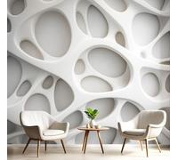 Papier peint 3D représentant des bâtiments de ville, un ciel bleu et un paysage nocturne, avec une texture soyeuse. Idéal pour la maison, la salle à manger, le canapé, la chambre, le salon ou comme fo