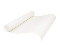 Papier peint 3D Solide Tissu non tissé - COCO - Crème - Blanc - 10 x 0,53 m 974jok12j