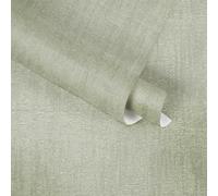 A.S. Création 395037 Jade Papier peint intissé uni avec structure verte 10,05 m x 0,53 m Fabriqué en Allemagne