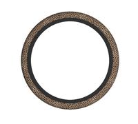 (Papier peint à motif léopard) Housse de volant de voiture, ajustement universel, protection antidérapante pour voiture, berlines, SUV, camions et VTT