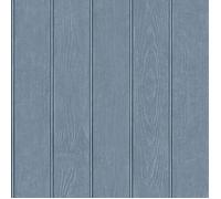 Papier peint à panneaux de bois perlés Bleu World of Wallpaper 5914