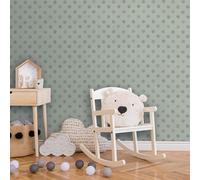 Papier Peint À Pois Doux Gris 252057 La Bibliothèque De Design