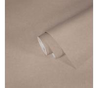 Papier Peint À Structure Beige-Rose Uni, Support Intissé, 530 Mm