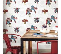 Papier peint adhésif - Disney - Marvel Avengers Classic - 45,72 cm x 5,74 m - Multicolore - Vinyle