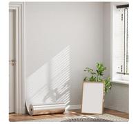 Papier Peint Adhesif Mural Décoratif de 3mm - Papier Peint Isolant Thermique Texturé Moderne pour Protection des Murs Anciens, Résistant à L'humidité, Réduction du Bruit(Gris,50x2000cm)