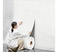 Papier Peint Adhesif Mural - Rouleau Isolant Thermique Autocollant pour Décoration Murale Intérieur, Revetement Mural Adhesif Isolant Epais pour Chambre Salon et Plafond(White 3mm,50 x 2000 cm)