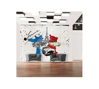 Papier peint Admirer of cars (France) 2-Taille L 400 x H 309 cm Imprimé