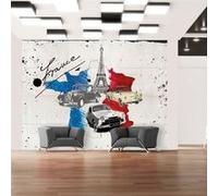 Papier peint Admirer of cars (France) 2-Taille L 400 x H 309 cm Imprimé