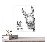 Papier Peint Animal Pour Salle De Bain - Décoration De Toilettes À Motif Animal Amusant Comme Panneau Mural Humoristique, Accessoire Décoratif De Salle De Bain Pour Petites Pièces | Avec Des Maisons R