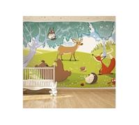 Papier peint Animaux hilares-Taille L 300 x H 210 cm Imprimé G