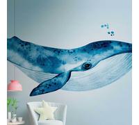 Papier peint animaux poissons impression numerique sous marin baleine d'enfant