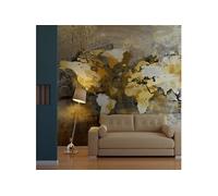 Papier Peint "Artistic Map of the World" 270 x 350 cm Imprimé G