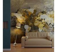 Papier peint Artistic map of the World-Taille L 400 x H 309 cm