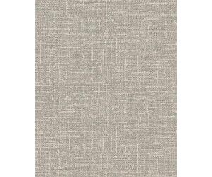 Papier peint aspect textile Profhome DE120113-DI papier peint intissé gaufré à chaud gaufré ton-sur-ton mat gris beige 5,33 m2