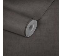 A.S. Création 395031 Jade Papier peint intissé uni avec structure noire pour différentes pièces à vivre 10,05 m x 0,53 m Fabriqué en Allemagne