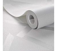 Papier Peint Auto-Adhésif Gris géométrique Papier peint Salon Chambre Gris Blanc Patterned Modern Design mur rouleau de papier Décoration d'intérieur 66 ( Color : Light Grey , Dimensions : 10mx53cm )