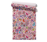 Papier Peint Autocollant, 3D, Fleurs, Zen, Impermeable, Placard, Tiroir
