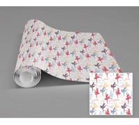 Papier peint autocollant Dessin animé de fille de ballet 45 * 600cm Adhesif pour Meuble Vinyle Papier Peint Autocollant Imperméable pour Armoires Murs Salon Chambre