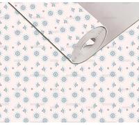 Papier Peint Autocollant Dessin Animé Floral Rose 45 * 300Cm Adhesif Pour Meuble Vinyle Papier Peint Autocollant Imperméable Pour Armoires Murs Salon Chambre