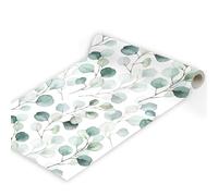 Papier Peint Autocollant Feuilles À L'Aquarelle 45 * 300Cm Adhesif Pour Meuble Vinyle Papier Peint Autocollant Imperméable Pour Armoires Murs Salon Chambre