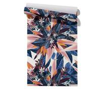Papier Peint Autocollant, Fleurs, Impermeable, Placard, Tiroir, 45 x 300 cm