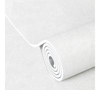 Papier Peint Autocollant - Isolation Thermique Résistant à l'humidité Réduction du Bruit, Rouleau Isolant Thermique 9mm Papier Peint Adhesif Mural pour Murs en Plâtre Qui S'écaille(Blanc,0.5x5 m)