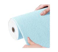 Papier peint autocollant, panneaux muraux étanches de 2,5 mm à poser soi-même, autocollants muraux en PVC, isolation acoustique et thermique pour la décoration de la maison(Blue,W 50cm x L 3m)
