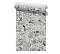 Papier Peint Autocollant, Retro, Fleurs, Vintage, Cuisine, Salle de Bain