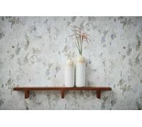 Papier Peint Avec Effet De Plâtre Dans Un Style Industriel Moderne - Crème, Gris