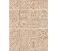 A.S. Création WTD 389213 Papier peint intissé Motif carreaux vintage Rose/crème 10,05 x 0,53 m