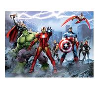 Nice walls Papier Peint Mural pour Chambre d'enfant Avengers 252 x 182 cm