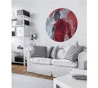 Papier Peint - Avengers Painting Nebula 125x125cm - Rond - Intissé - Adhésif, Multicolors G