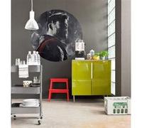 Poster autocollant forme ronde Marvel Avengers Thor peinture Chris Hemsworth - 125 cm