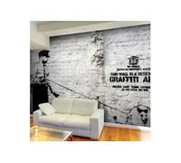 Papier peint Banksy Graffiti Area-Taille L 100 x H 70 cm Imprimé