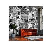 Papier Peint "Banksy Grey Collage" 50x1000cm