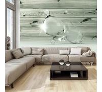Papier peint Beauty in Drops of Water-Taille L 350 x H 245 cm Imprimé