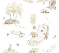 Papier peint bébé Dekornik Fairytale Forest Vert 280x100 cm