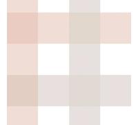 Papier peint bébé Dekornik Provence Check Big Rose 280x100 cm