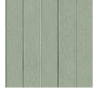 Papier peint - BELGRAVIA - 5910 - Vert sauge - Effet panneau de bois - 10 m x 53 cm