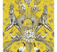 Belgravia Decor Belgravia 2001 Papier peint Motif menagerie Jaune