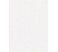 Papier Peint Blanc Pur Avec Texture Textile Dans Un Style Rétro - Blanc